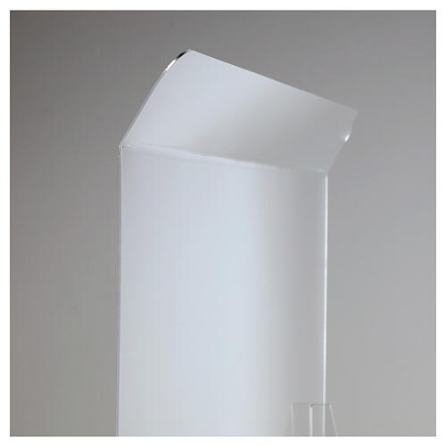 Countertop Sneeze Guard Plexiglass, 80x100 cm window 30x50 cm 6