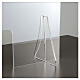 Countertop Sneeze Guard Plexiglass, 80x100 cm window 30x50 cm s3