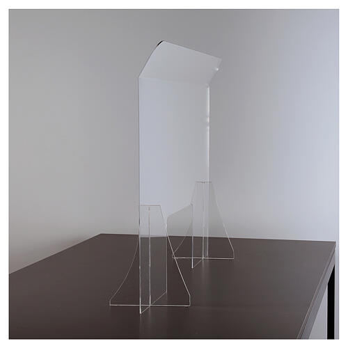 Plexiglas-Schutzwand 65x100 cm, 8 mm dick 3