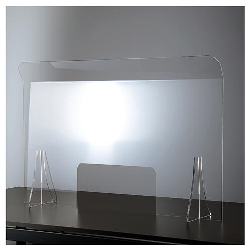 Plexiglass protection screen 65x100 cm thickness 8 mm 1