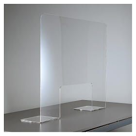 Protective Plexiglass shield 65x100 cm, thickness 8mm s2