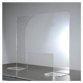 Protective Plexiglass shield 65x100 cm, thickness 8mm s4