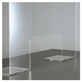 Protective Plexiglass shield 65x100 cm, thickness 8mm s5