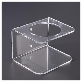 Hand sanitizer dispenser holder in plexiglass s3