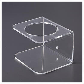 Hand sanitizer dispenser holder in plexiglass s4