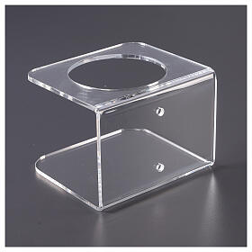 Hand sanitizer dispenser holder in plexiglass s5