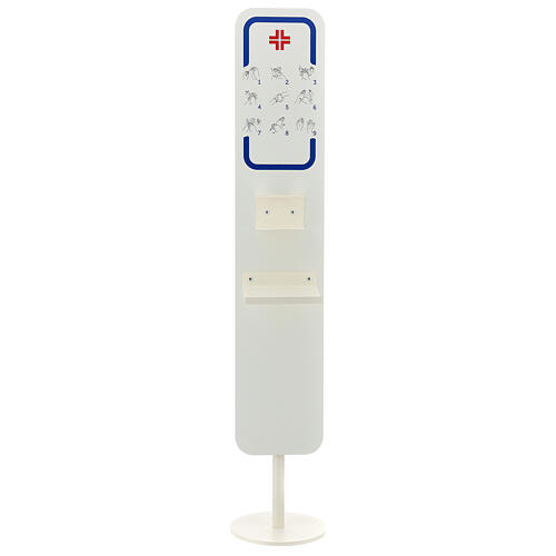 Dispenser column for anti contagion sanitising gel 3