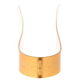 Pince pour hosties laiton doré s5