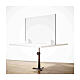 Table acrylic screen- Goccia Design krion h 50x140 cm s2