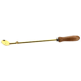 Tellerchen mit feinem Schaft zur Hostienreichung, 45 cm