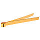 Gold plated Communion host tongs, 16 cm s1