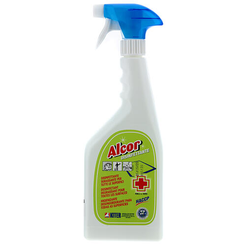Środek dezynfekujący spray profesjonalny Alcor 750 ml 1