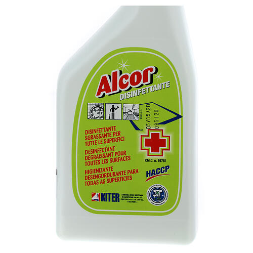 Środek dezynfekujący spray profesjonalny Alcor 750 ml 2