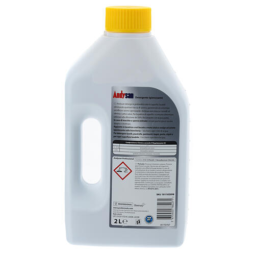 Desinfektionsmittel für den professionellen Einsatz, Andysan, 2 Liter 2