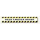KEEP 1 METER APART removable stickers 2 pcs s1