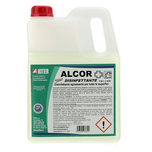 Desinfetante Alcor 3 litros - Refill 1