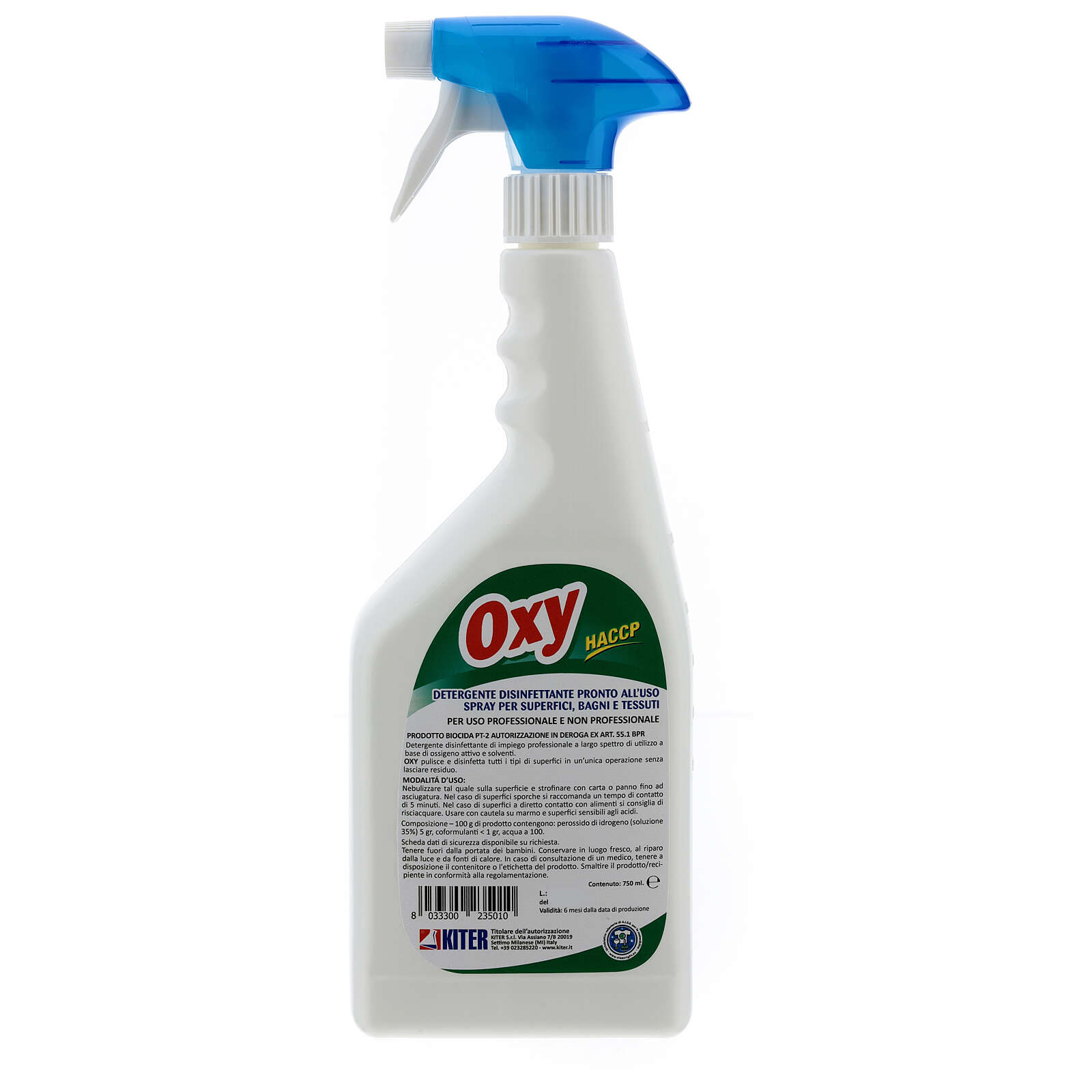 Disinfectant spray, Oxy Biocide 750 ml | online sales on HOLYART.com