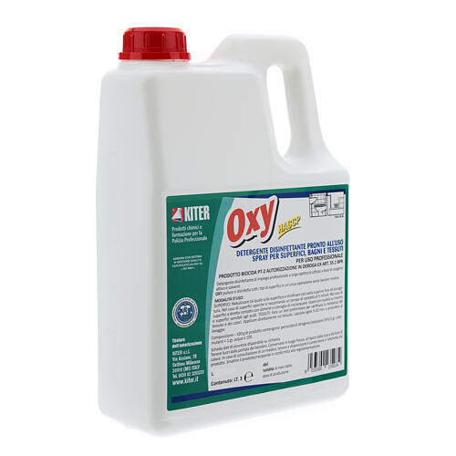 Desinfetante Oxy Biocida 3 litros - recarga 3