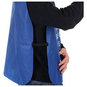 Unisex bib for parish volunteers in polyester fabric s3