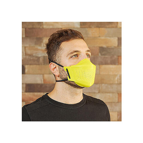 Face mask iMask2, lime green 4