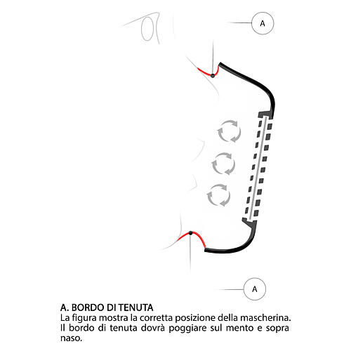 Face mask iMask2, lime green 6