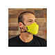 Face mask iMask2, lime green s1