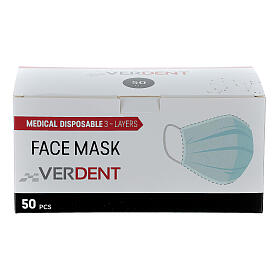 Surgical face mask single-use Type IIR