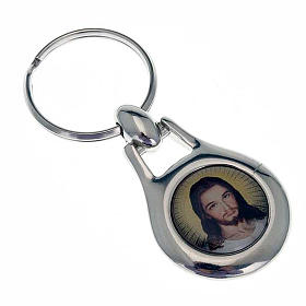 Llaveros: Llavero de acero Jesús Misericordioso Llaveros: Llavero de acero Jesús Misericordioso