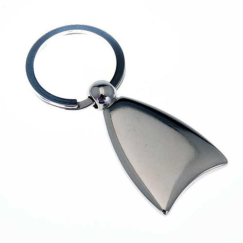 Holy Family key ring in stainless steel 2