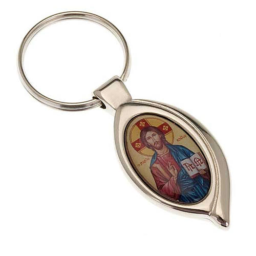Christ Pantocrator key ring 1