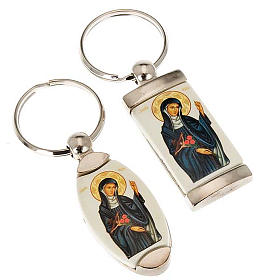 Saint Rita Icon Keychain