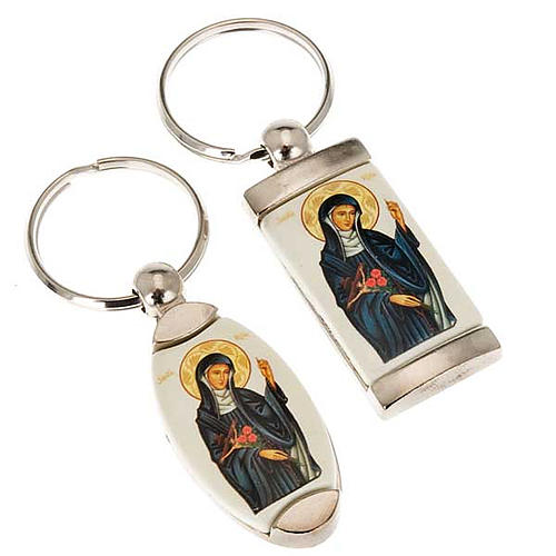 Saint Rita Icon Keychain 1