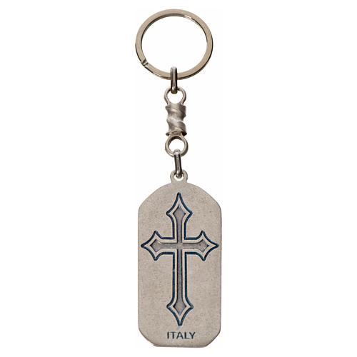 Schlüsselanhänger mit Bild von Jesus in Zamak-Legierung 2