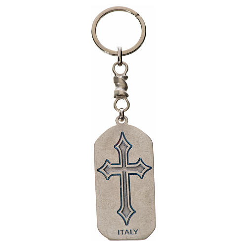 Schlüsselanhänger aus Zamak-Legierung Papst Franziskus 2