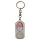 Keyring in zamak with Pope Francis image s1