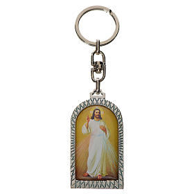 Porte-clé en zamac Christ Miséricordieux