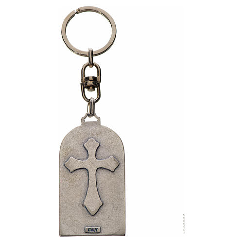 Schlüsselanhänger aus Zamak-Legierung Madonna Lourdes 2
