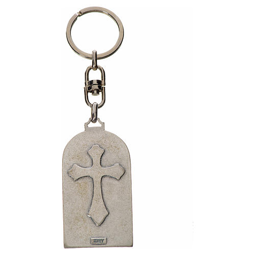 Schlüsselanhänger aus Zamak Heilige Familie 2