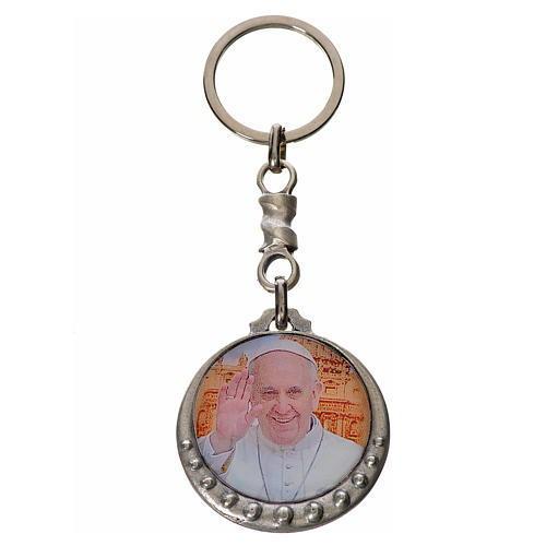 Pope Francis Keychain 1