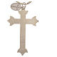 Keyring with a cross in metal and rhinestones s4