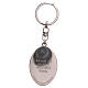 STOCK Key chain in metal with Jubilee of Mercy symbol 5.4x3.9cm s2