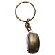 Key ring in bronze with speaker, Saint Benedict s3