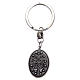 AMEN key-holder in 925 silver with Miraculous Medal s2
