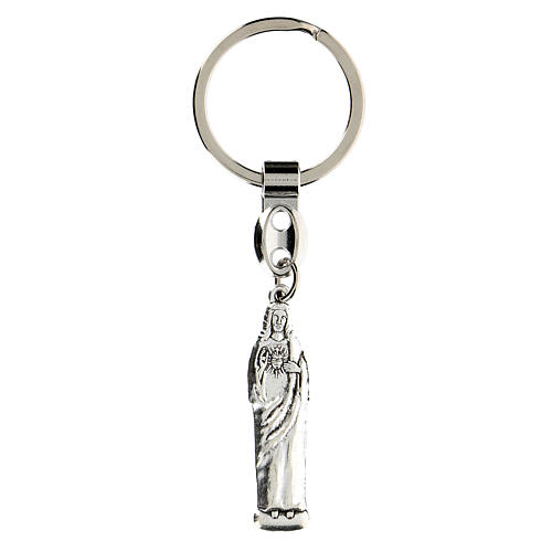 Keyring Jesus Christ in metal 4.5 cm 1