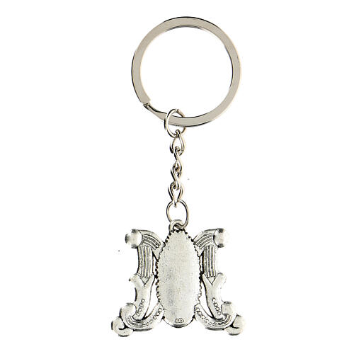 Keyring with Our Lady of Prayer 3 cm 2