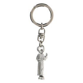 Porte-clé avec statuette de Padre Pio de Pietrelcina