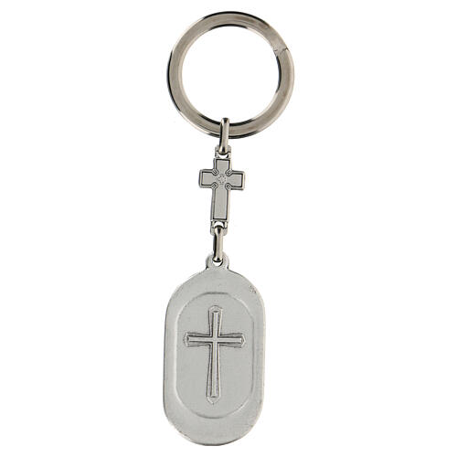 Schlüsselanhänger mit Heiliger Rita von Cascia  aus Zamack 2