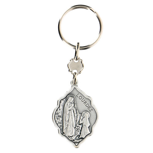 Our Lady of Lourdes keyring 1
