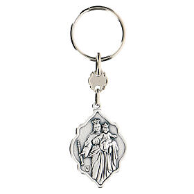 Keychain Don Bosco and Mary Help of Christians