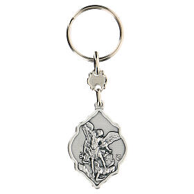 St Michael and Guardian Angel Keychain,